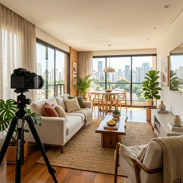 Apartamento moderno pronto para anunciar